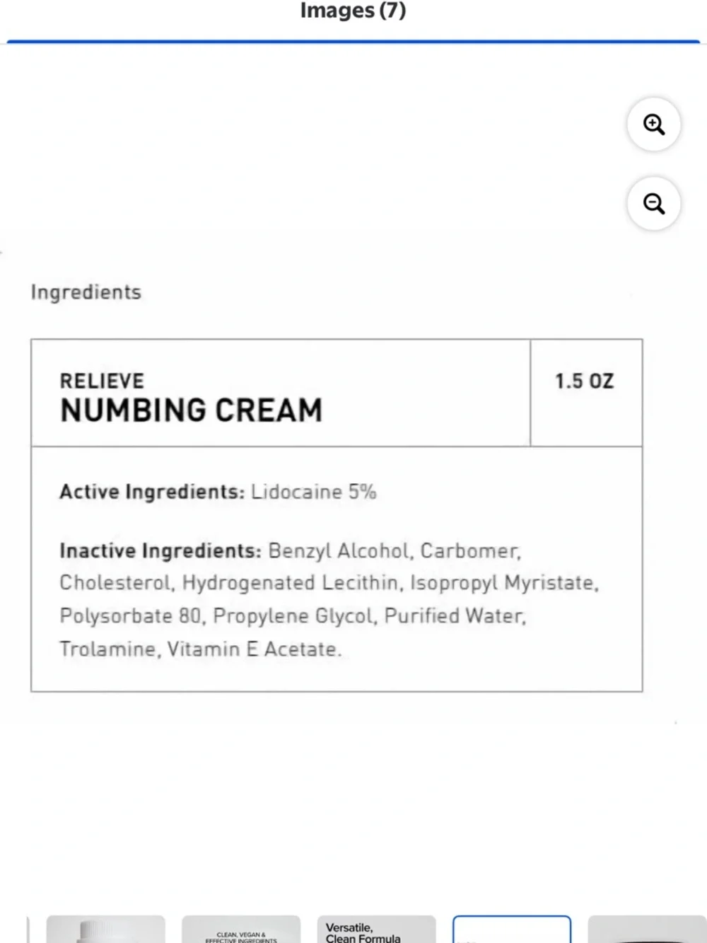 Mad Rabbit New Tattoo Clean Ingredients Maximum Strength Numbing Cream 1.5 oz